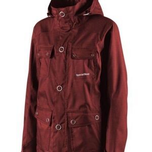 Ski Snowboard Parka Jacket Special Blend Liberty Burgundy  Womens XS Winter